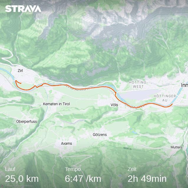 25km Lauf für den Frieden Gernot Spuller